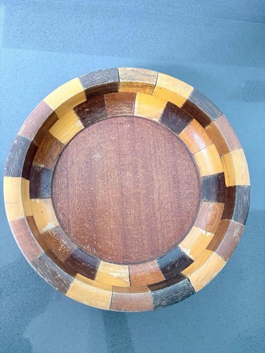 Vintage wood treen - wood, tableware