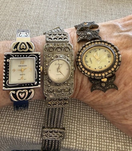 Vtg lot watches - women, silver