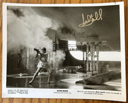 Mark hamill signed - hamill, star