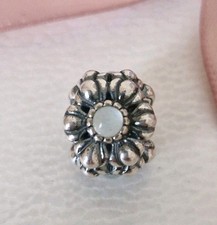 Pandora June Moonstone Birthstone Flower Charm 