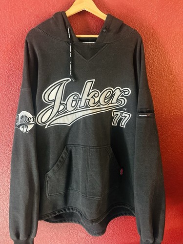 Y2k joker black pullover - joker,