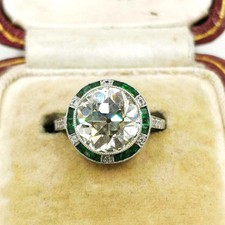 Art Deco 2.80Ct Diamond