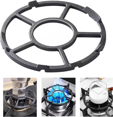 Cast iron wok support - iron,