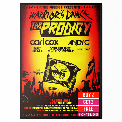 The prodigy poster tour - the,