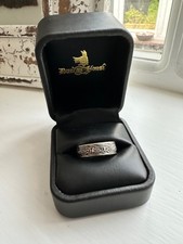 14K White Gold Celtic Flora