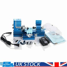 Motorized Mini Metal Lathe Milling Machine DIY Tools Woodworking Lathe Machine