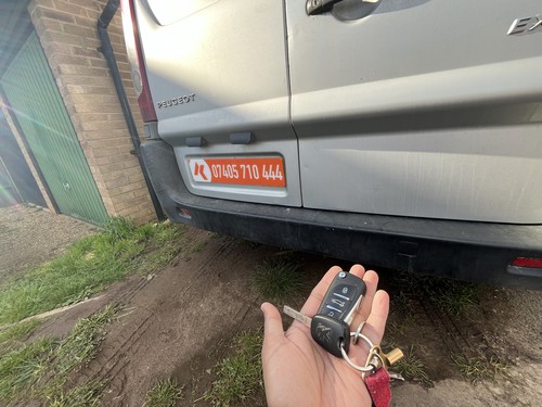 Lost peugeot expert van - expert,