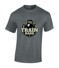 TRAIN HARD KETTLEBELL MENS T
