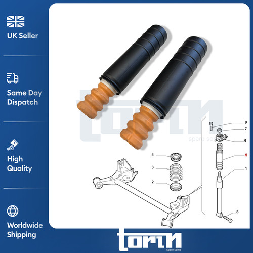 Set shock absorber dust covers - set,