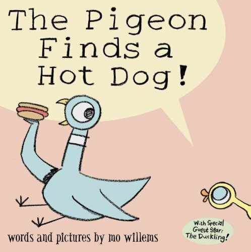 The pigeon finds hotdog by - pigeon,