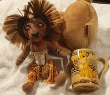 The Lion King Disney Store Mug, Stage Show Plushies, Nala, Lion Costume Design