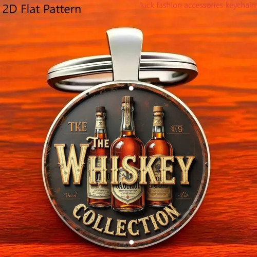 Keyrings alcohol related - keyrings,