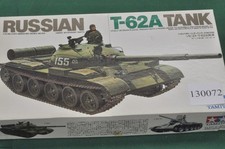 1/35 scale modern / tamiya - russian T-62A tank model kit - (130072)