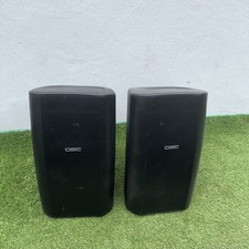 Pair of QSC AD-S82 -8 2-Way Surface Mount Installation Loud Speakers - 