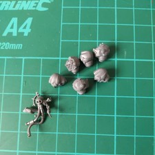 SPACE MARINES GREY KNIGHTS SERVO SKULL and Heads GAMES WORKSHOP WARHAMMER GK020