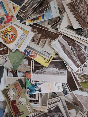 Postcards job lot vintage - postcards, old