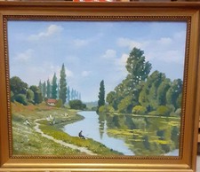 Original Oil Painting Country