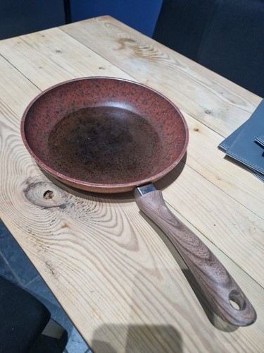 Copper stone frying pan - copper,