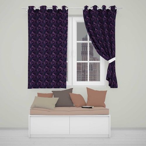 Blackout eyelet curtains dark - blackout,