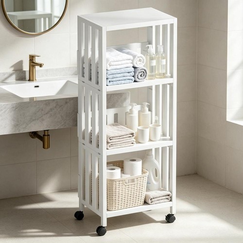 Tier rolling utility cart - 4-tier,