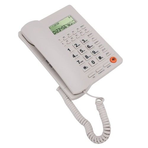 Wired landline phone caller - wired, w/