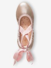 Ex Chainstore Blush Shimmer Special Occasion Wedding Girls Balet Shoes
