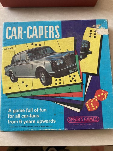Vintage car capers game - vintage,