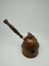 Vintage bee lidded honeypot - bee,