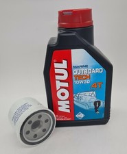 SERVICE KIT FOR 10 15 20 HP HONDA  OUTBOARD ENGINE OIL 10W30 AND OIL FILTER 