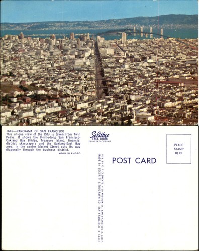 San francisco panoramic view - san,