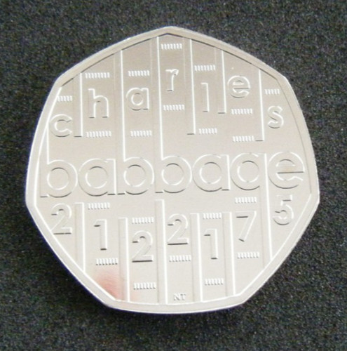2021 charles babbage 50p - 2021,