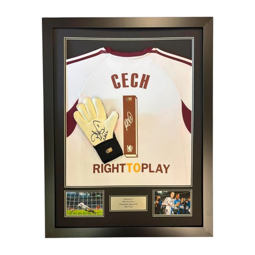 Petr cech signed shirt - petr,