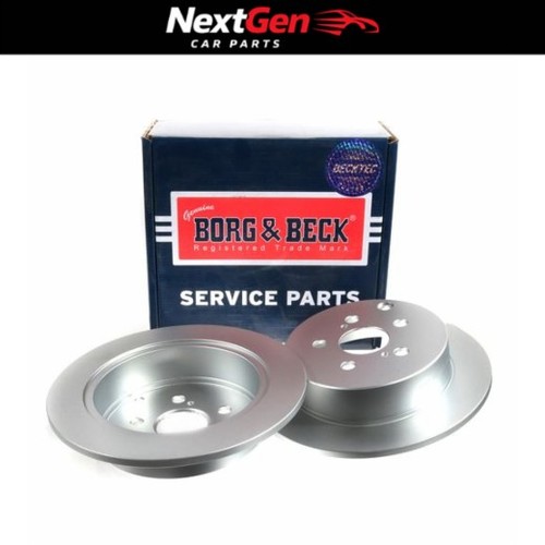 Rear brake discs borg - 2,
