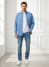 Mens Long Sleeve Button down