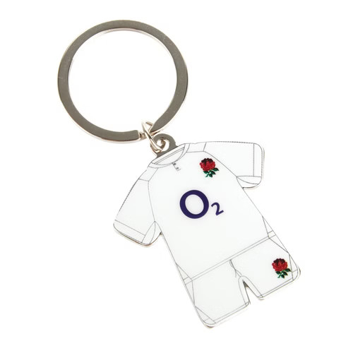 England rugby kit keyring - england,