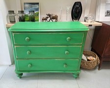 ANTIQUE VICTORIAN PINE CHEST