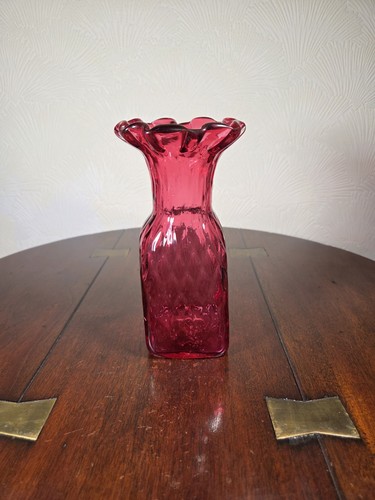Vintage cranberry glass - vintage,