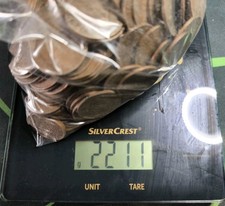 Job a lot, Old English Coins - Half penny 2.2Kg