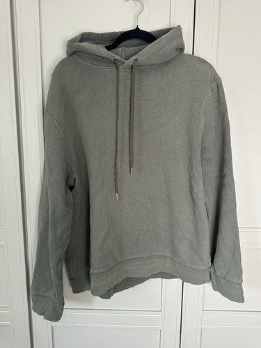 Sunspel dusty green hoodie - sunspel,