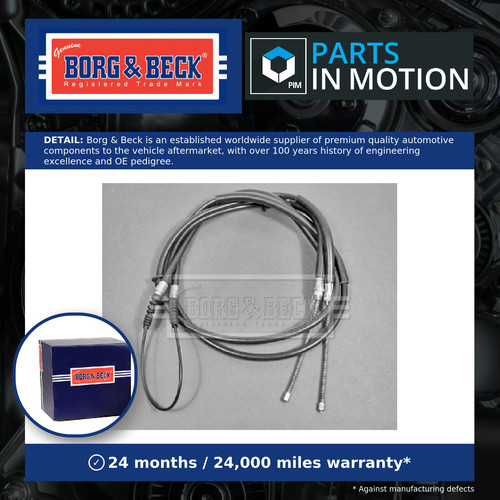 Handbrake cable fits fiat - handbrake,