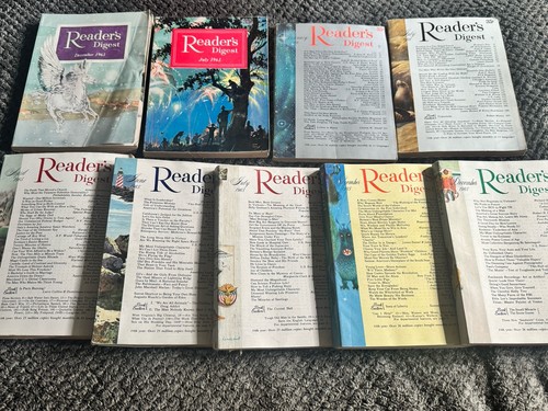 Readers digest magazines - readers, 1963