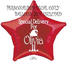 PERSONALISED ELF STICKER