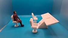 Star Trek Wrath of Khan helm and Captains Chair