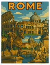 Rome Italy Fridge Magnet