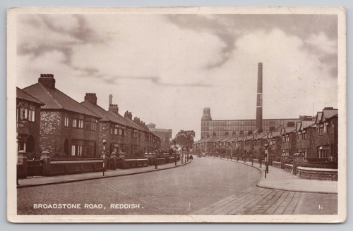 Postcard vintage broadstone - vintage,