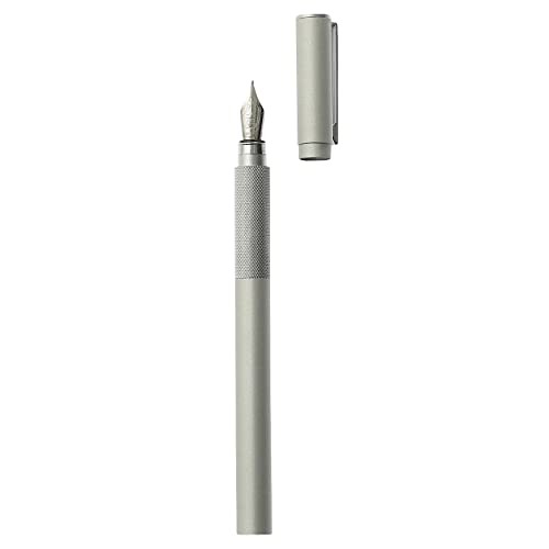Muji aluminum fountain pen - muji,