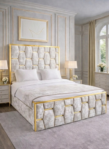 Luxury hexa gold - strip, crushed