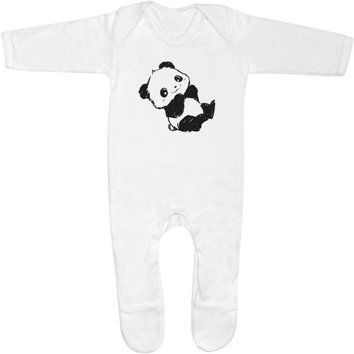 Sketchy cute panda baby - cute,