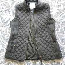 Joules Quilted Gilet Green