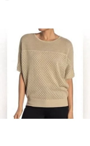 Magaschoni beige diamond knit - magaschoni,